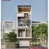 Thiết kế thi công Nhà Phố 5x20m, 2 mặt tiền tại Phan Thiết với nội thất tinh tế, sang trọng.