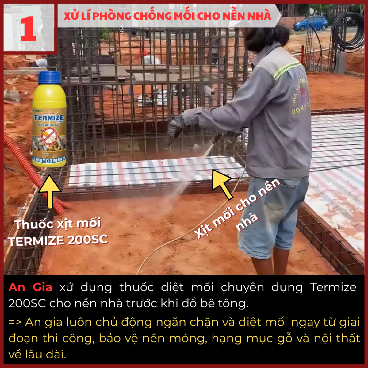 điểm nổi bật trong thi công An Gia