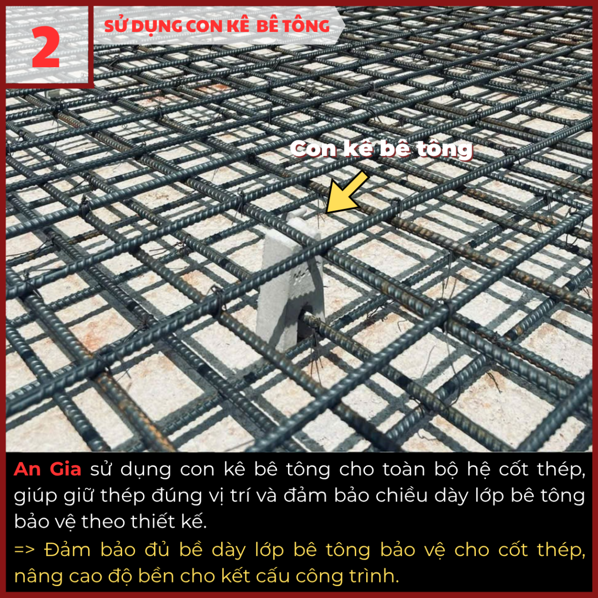 điểm nổi bật trong thi công An Gia