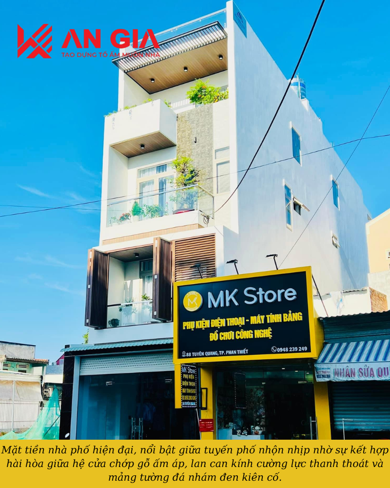 nhà phố hiện đại 3 tầng