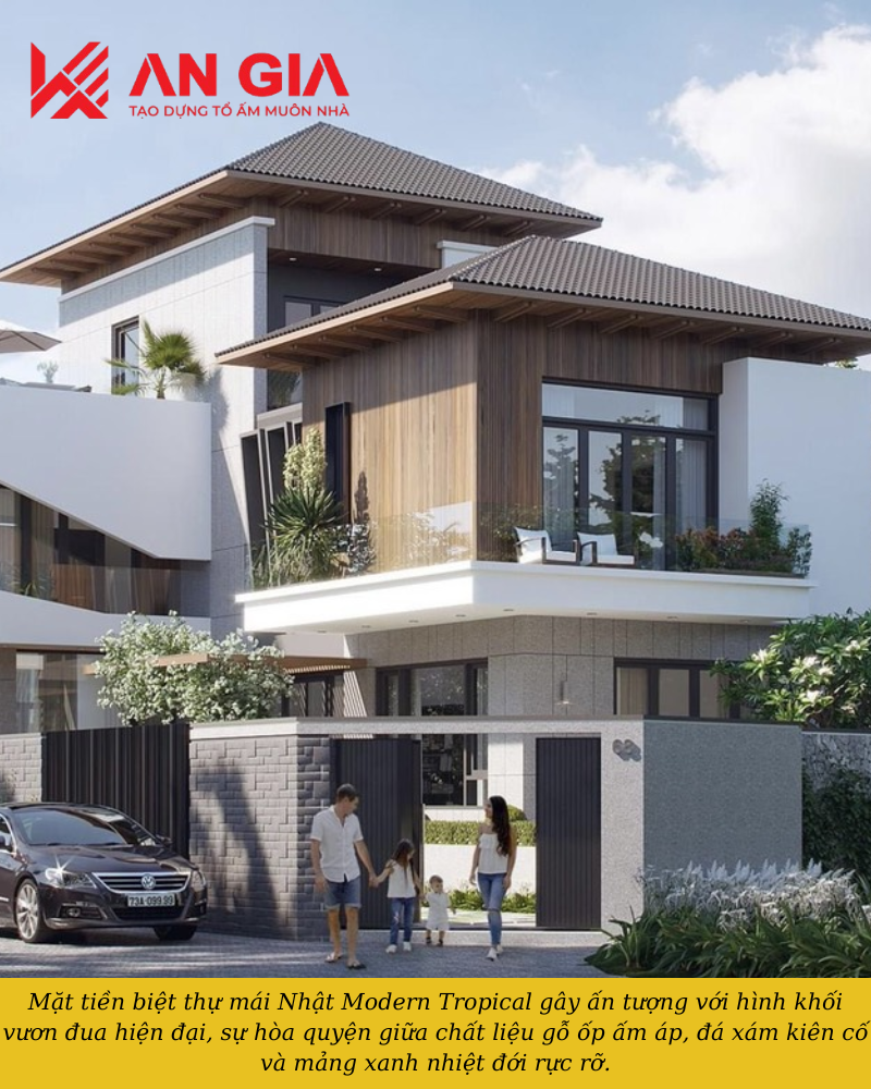 biệt thự mái Nhật Nina Villa