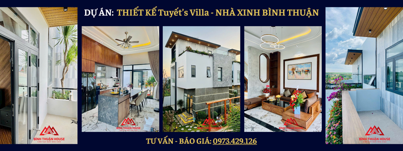 Thiết kế thi công biệt thự Tuyết's Villa