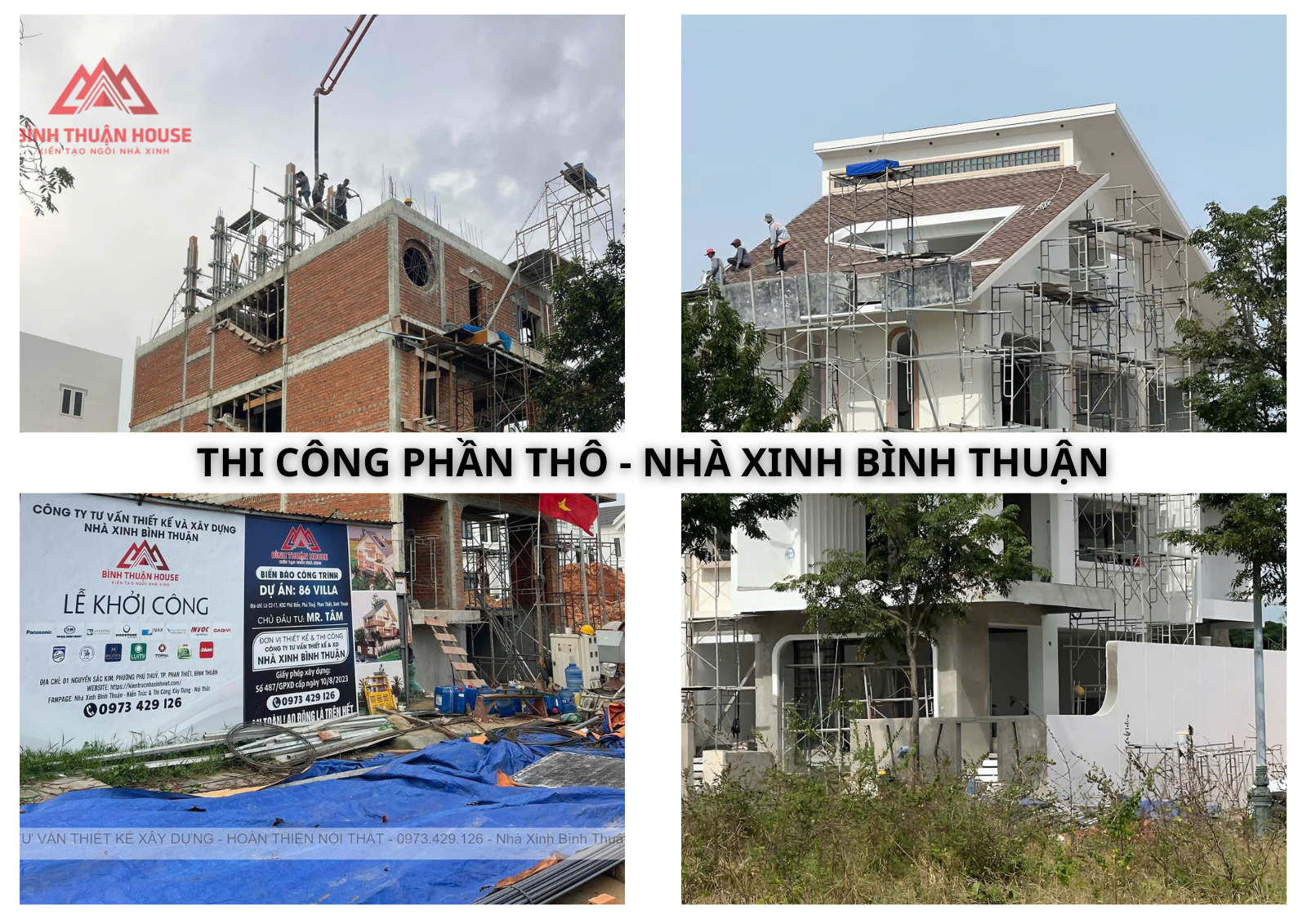 Thi công phần thô trọn gói