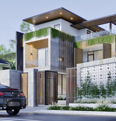 Thiết kế thi công trọn gói Biệt thự Anh Hương- Ma Lâm - Hàm Thuận Bắc